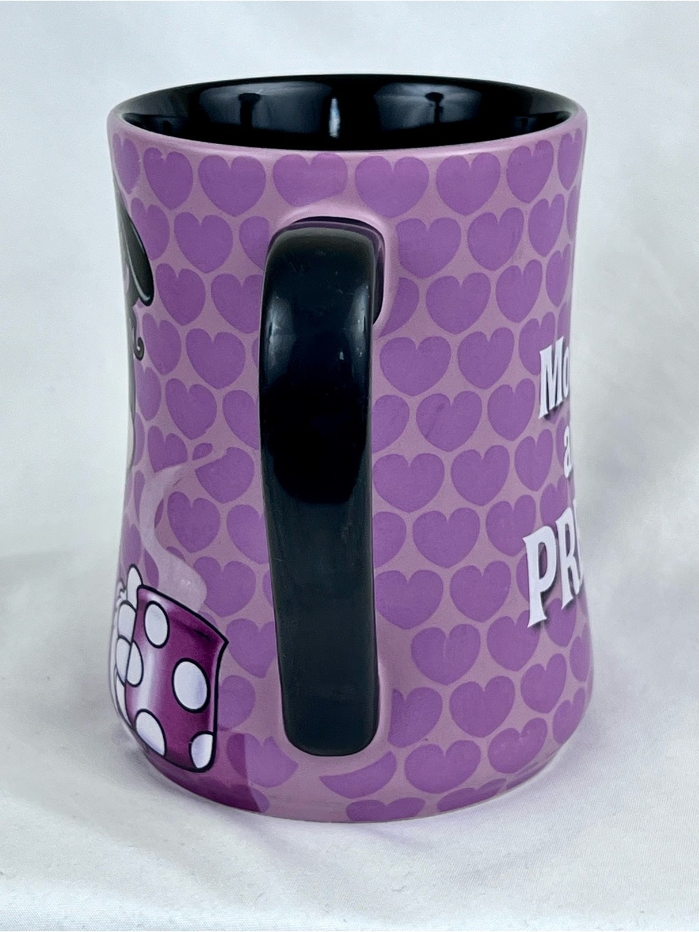 Disney Parks Minnie Mouse Mornings Arent Pretty Pink Coffee Mug Cup 16oz RETIRED - Picture 5 of 6